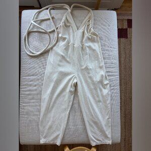 Electric Feathers Infinite Rope Silk Jumpsuit